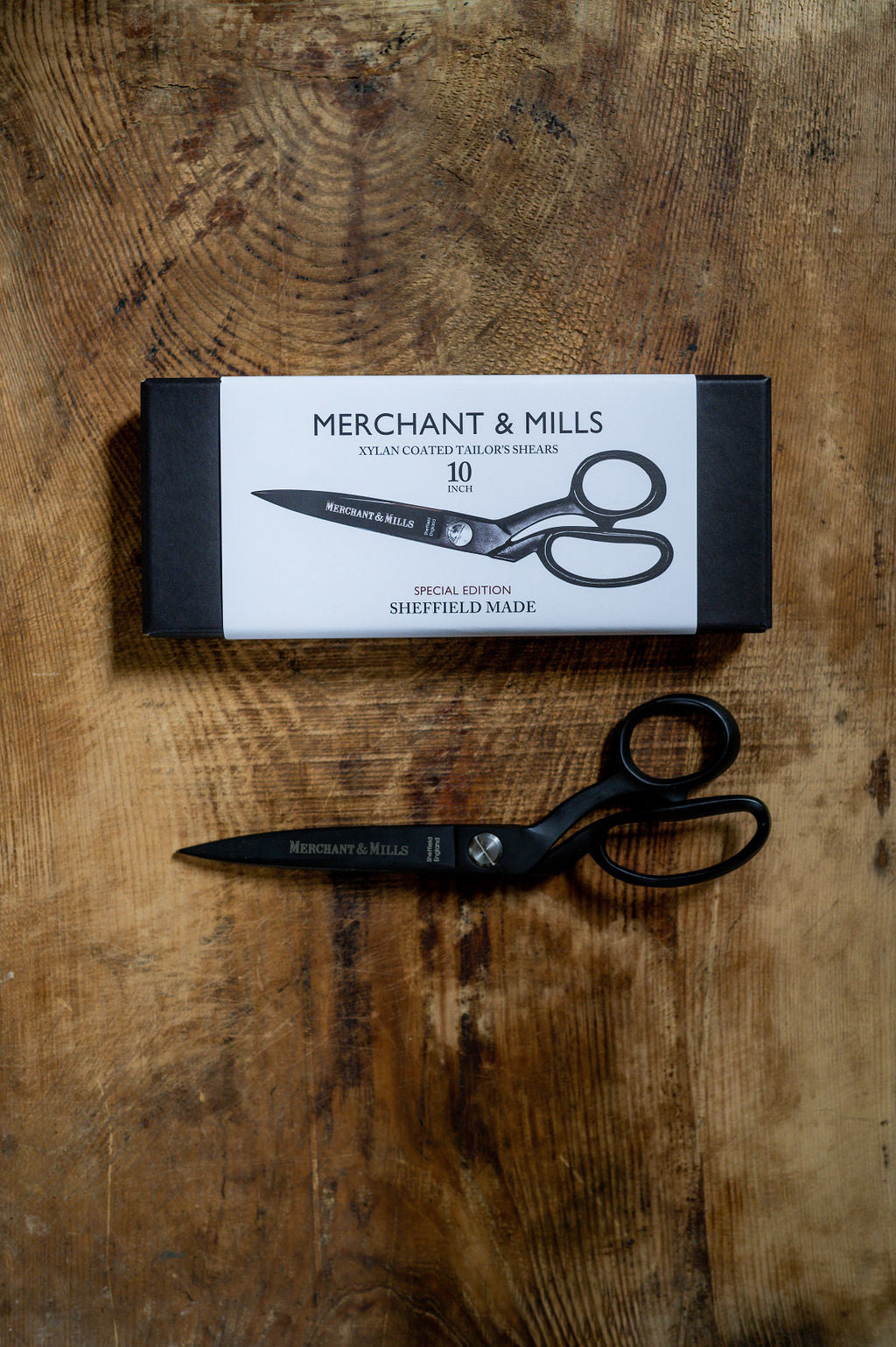 Merchant & Mills Matt Black 10" Tailor's Shears | Merchant & Mills | Miss Arthur | Home Goods | Tasmania