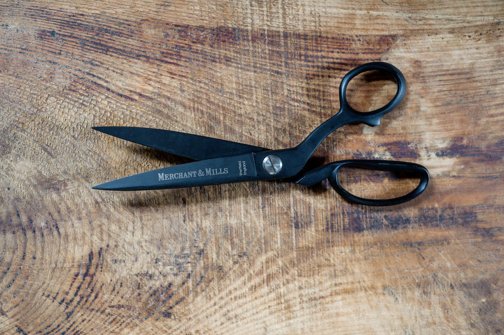 Merchant & Mills Matt Black 10" Tailor's Shears | Merchant & Mills | Miss Arthur | Home Goods | Tasmania