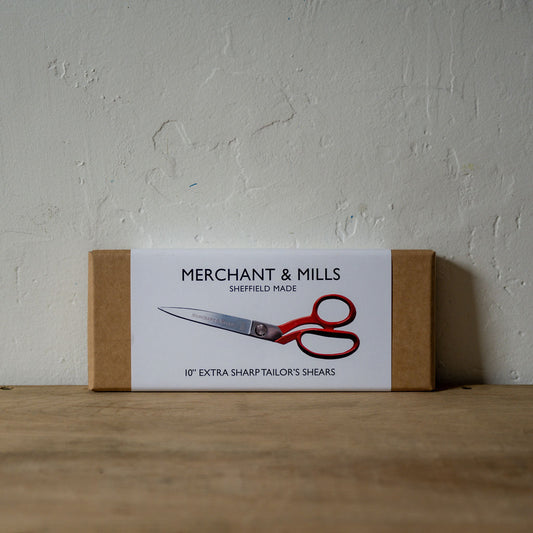 Merchant & Mills Red Sidebent 10" Tailor's Shears | Merchant & Mills | Miss Arthur | Home Goods | Tasmania