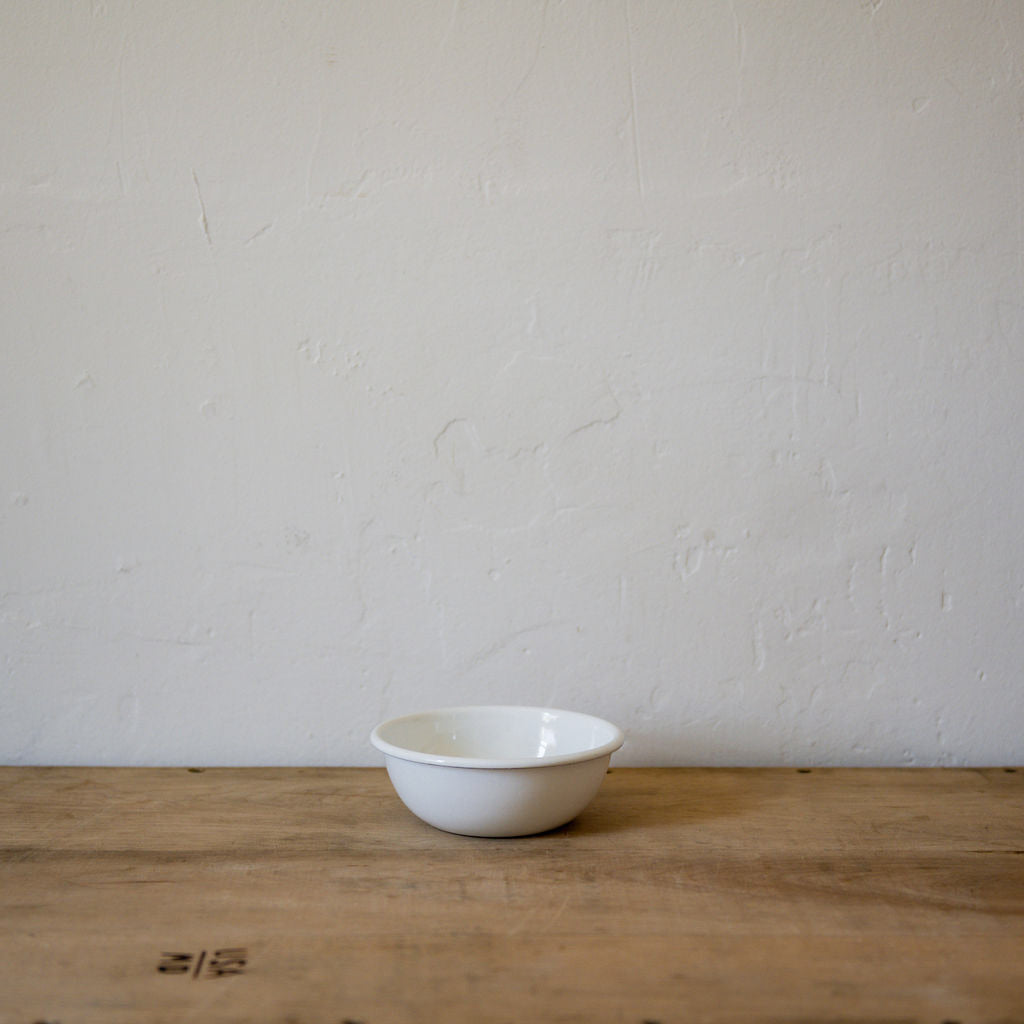 Riess Enamel Small Kitchen Bowl White 14cm | Riess | Miss Arthur | Home Goods | Tasmania