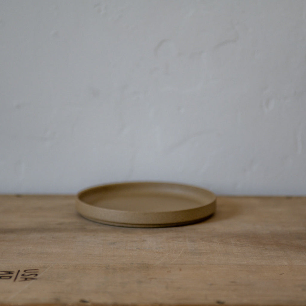 Plate/Lid 185mm Natural HP003 | Hasami | Miss Arthur | Home Goods | Tasmania