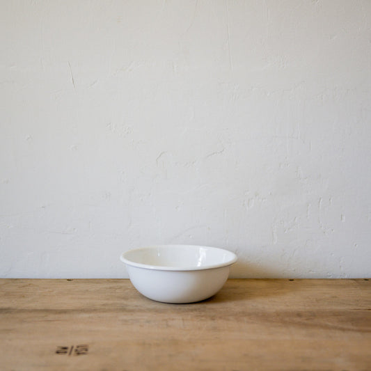 Riess Enamel Small Kitchen Bowl White 18cm | Riess | Miss Arthur | Home Goods | Tasmania