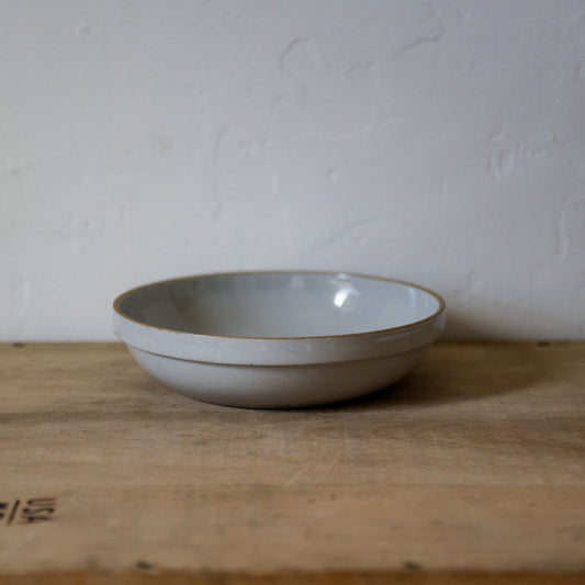 Hasami Shallow Bowl Round 220mm Grey HPM033 | Hasami | Miss Arthur | Home Goods | Tasmania