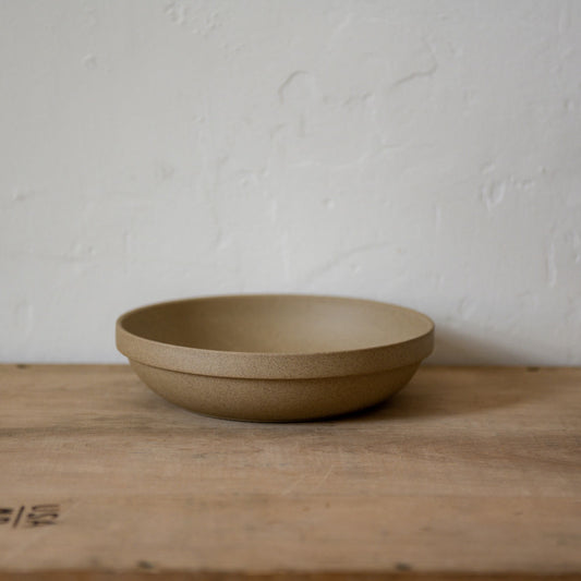 Hasami Shallow Bowl Round 220mm Natural HP033 | Hasami | Miss Arthur | Home Goods | Tasmania