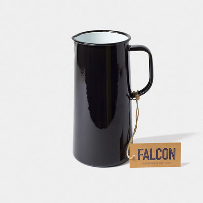 Falcon Enamelware Enamel 3 Pint Jug Coal Black | Falcon Enamelware | Miss Arthur | Home Goods | Tasmania