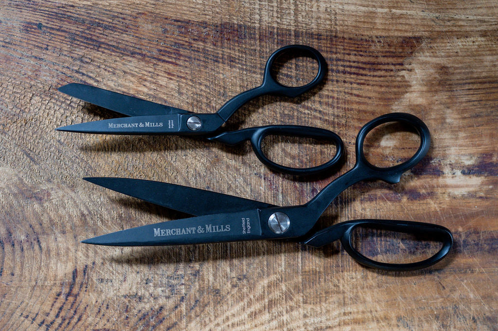 Matt Black 8" Tailor's Shears | Merchant & Mills | Miss Arthur | Home Goods | Tasmania