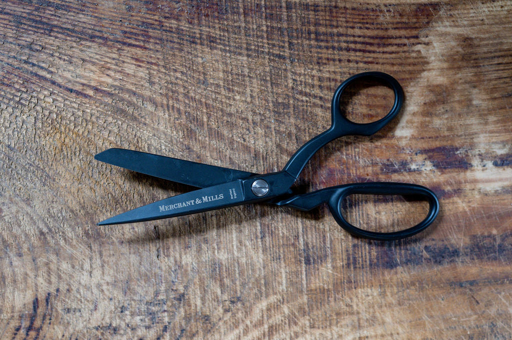 Matt Black 8" Tailor's Shears | Merchant & Mills | Miss Arthur | Home Goods | Tasmania