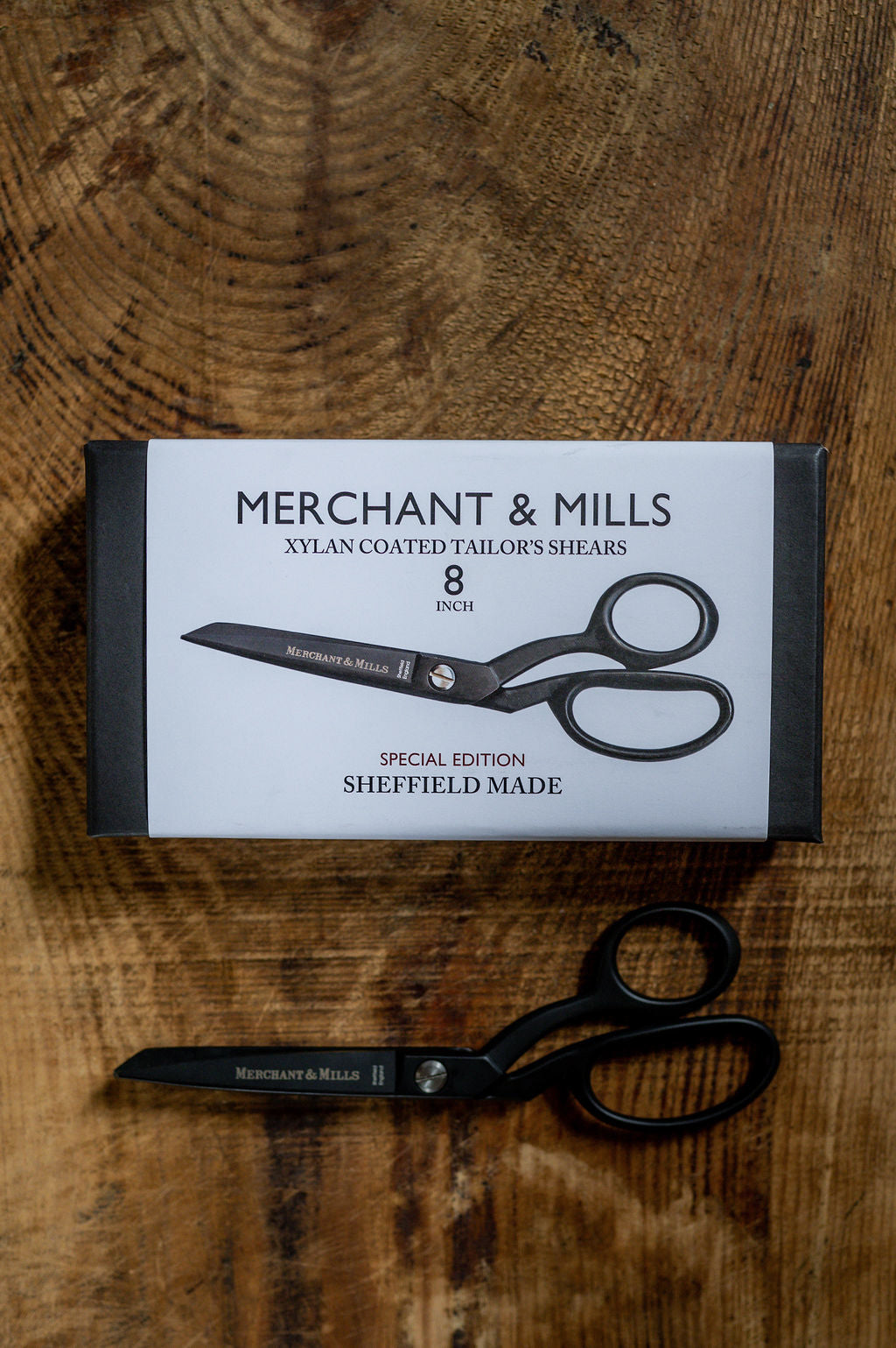 Matt Black 8" Tailor's Shears | Merchant & Mills | Miss Arthur | Home Goods | Tasmania