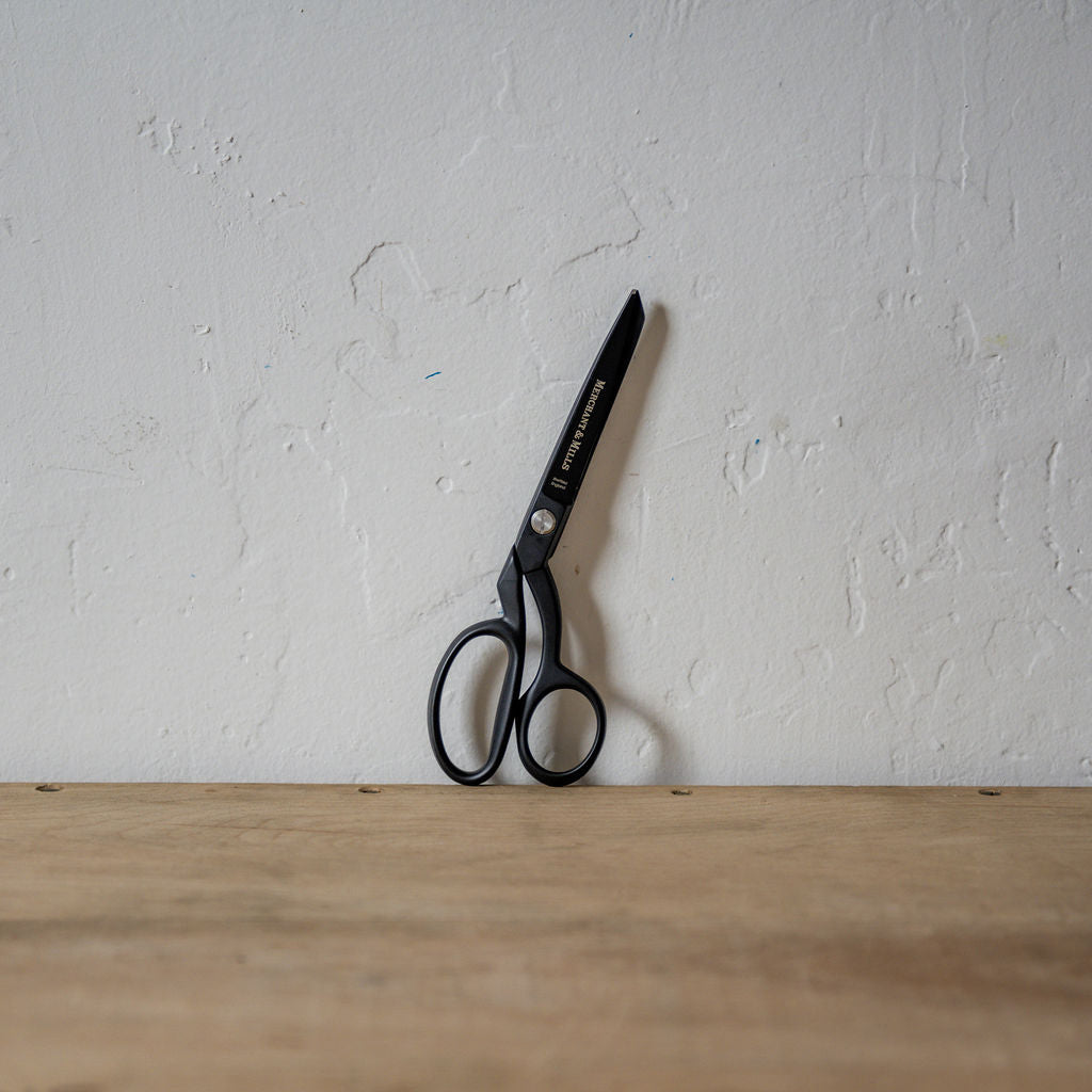 Matt Black 8" Tailor's Shears | Merchant & Mills | Miss Arthur | Home Goods | Tasmania