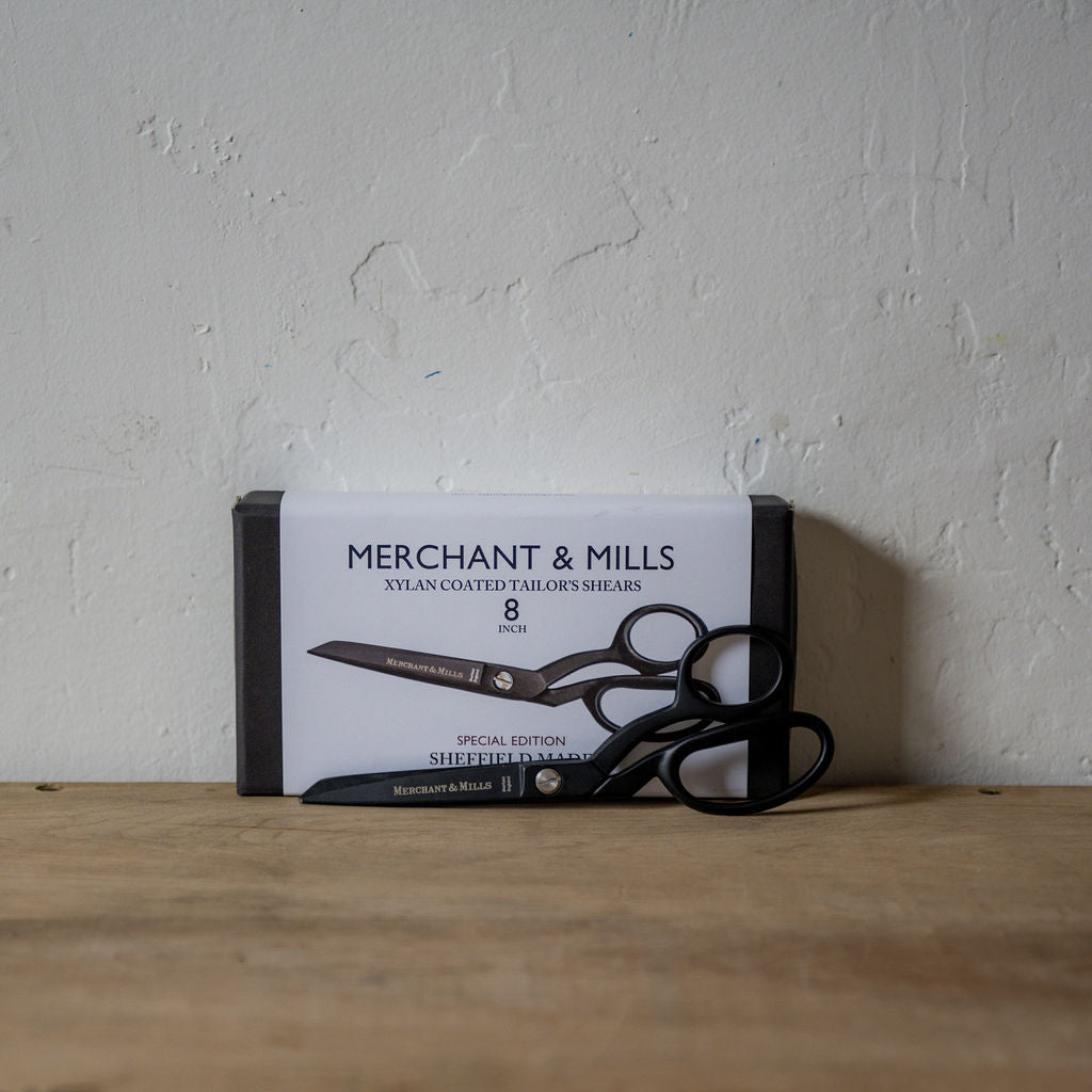 Matt Black 8" Tailor's Shears | Merchant & Mills | Miss Arthur | Home Goods | Tasmania
