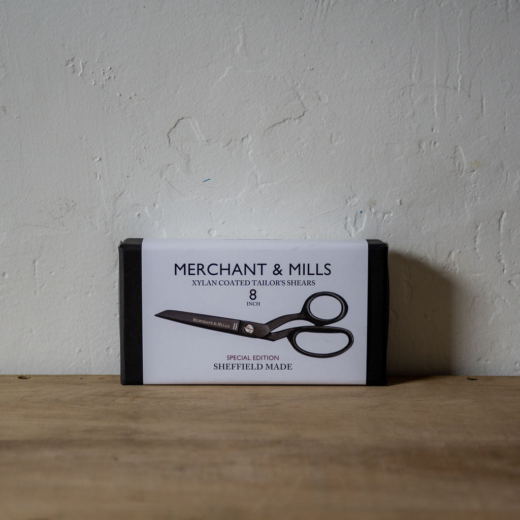 Matt Black 8" Tailor's Shears | Merchant & Mills | Miss Arthur | Home Goods | Tasmania