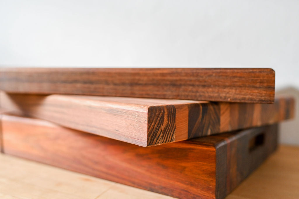 Chopping Board - Myrtle and Blackwood 4cm | The Big Chop | Miss Arthur | Home Goods | Tasmania
