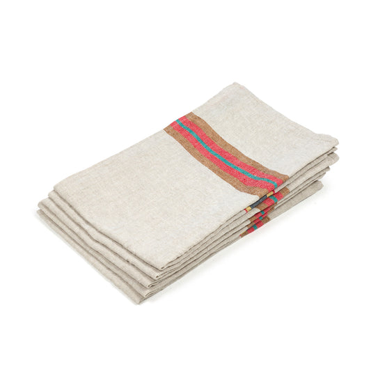 Libeco Dock Kitchen Towel Multi Stripe | Libeco | Miss Arthur | Home Goods | Tasmania