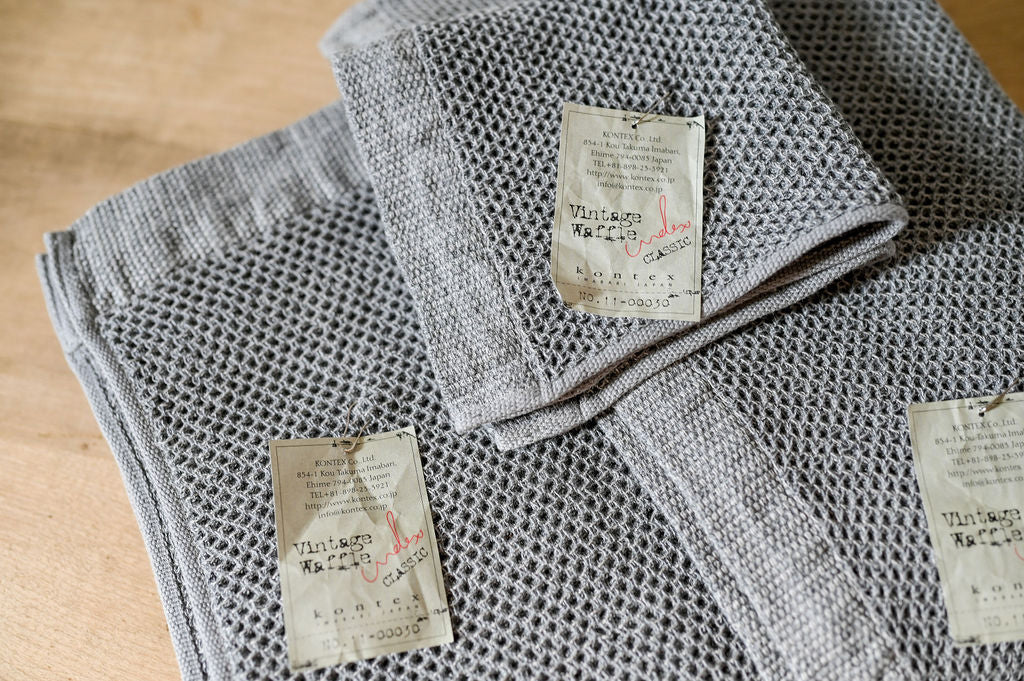 Vintage Waffle Steel Hand Towel | Kontex | Miss Arthur | Home Goods | Tasmania