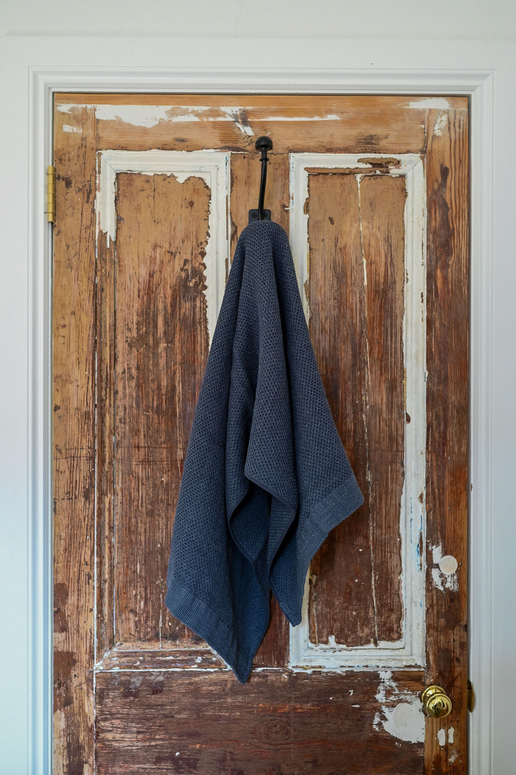 Kontex Vintage Waffle Bath Sheet Navy | Kontex | Miss Arthur | Home Goods | Tasmania