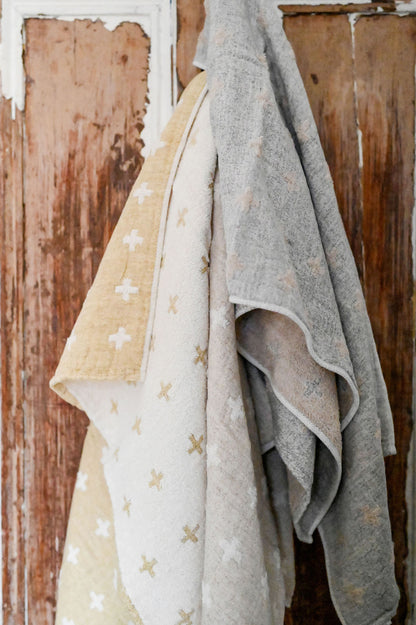 Kontex Linen Plus Bath Towel Grey | Kontex | Miss Arthur | Home Goods | Tasmania