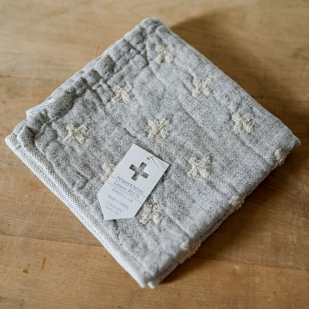 Kontex Linen Plus Wash Cloth Grey | Kontex | Miss Arthur | Home Goods | Tasmania