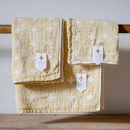 Kontex Linen Plus  Hand Towel Yellow | Kontex | Miss Arthur | Home Goods | Tasmania