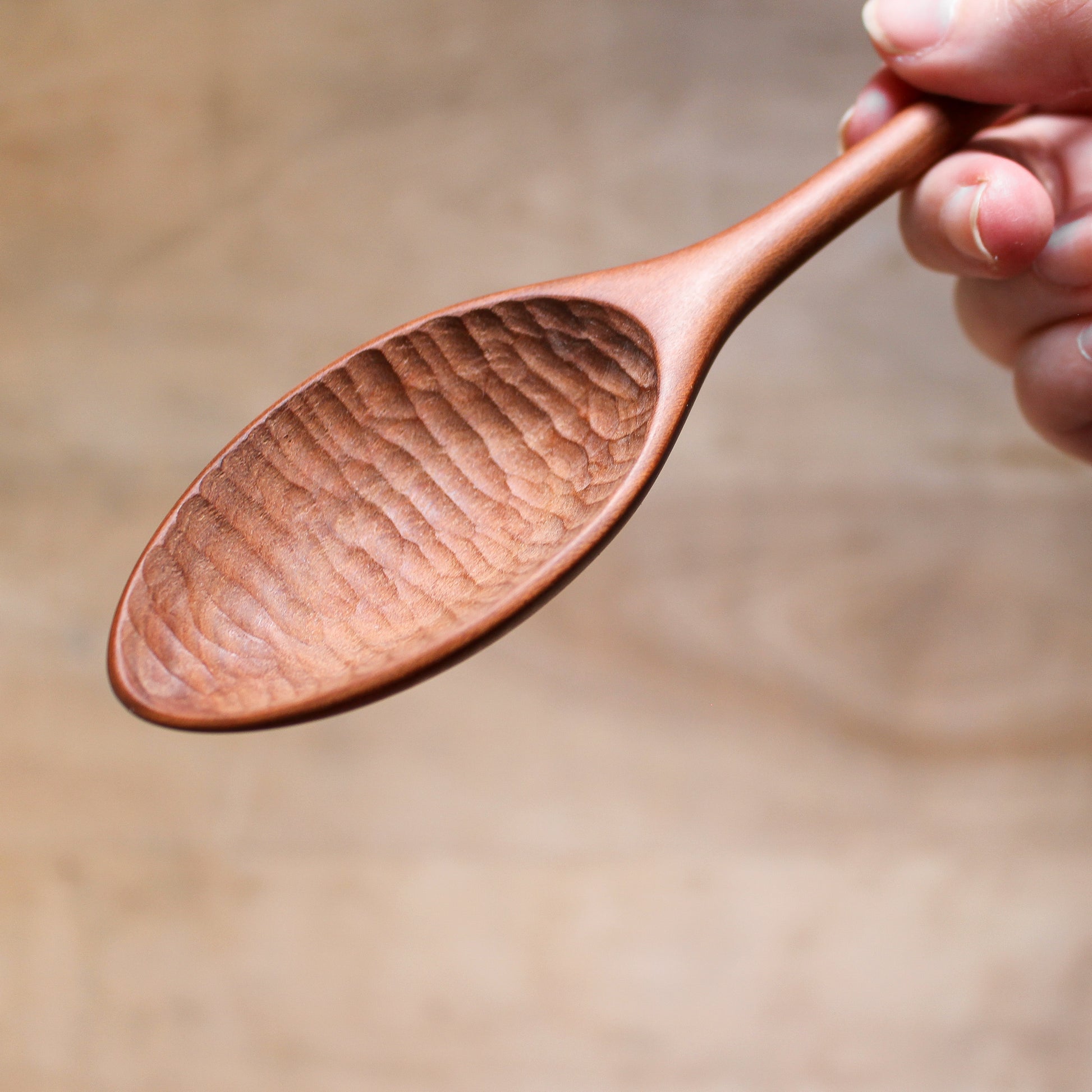 Hand Carved Wooden Spoon Plum | Marini | Miss Arthur | Home Goods | Tasmania
