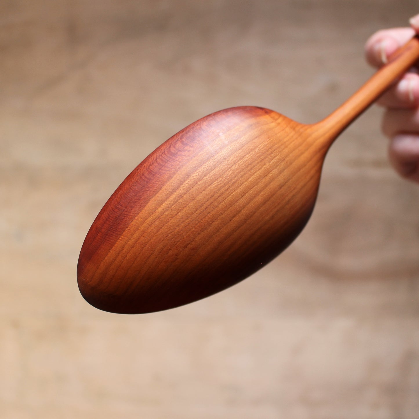 Hand Carved Wooden Ladle Plum | Marini | Miss Arthur | Home Goods | Tasmania