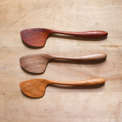 Hand Carved Wooden Wok Spatula Apricot Wood | Marini | Miss Arthur | Home Goods | Tasmania