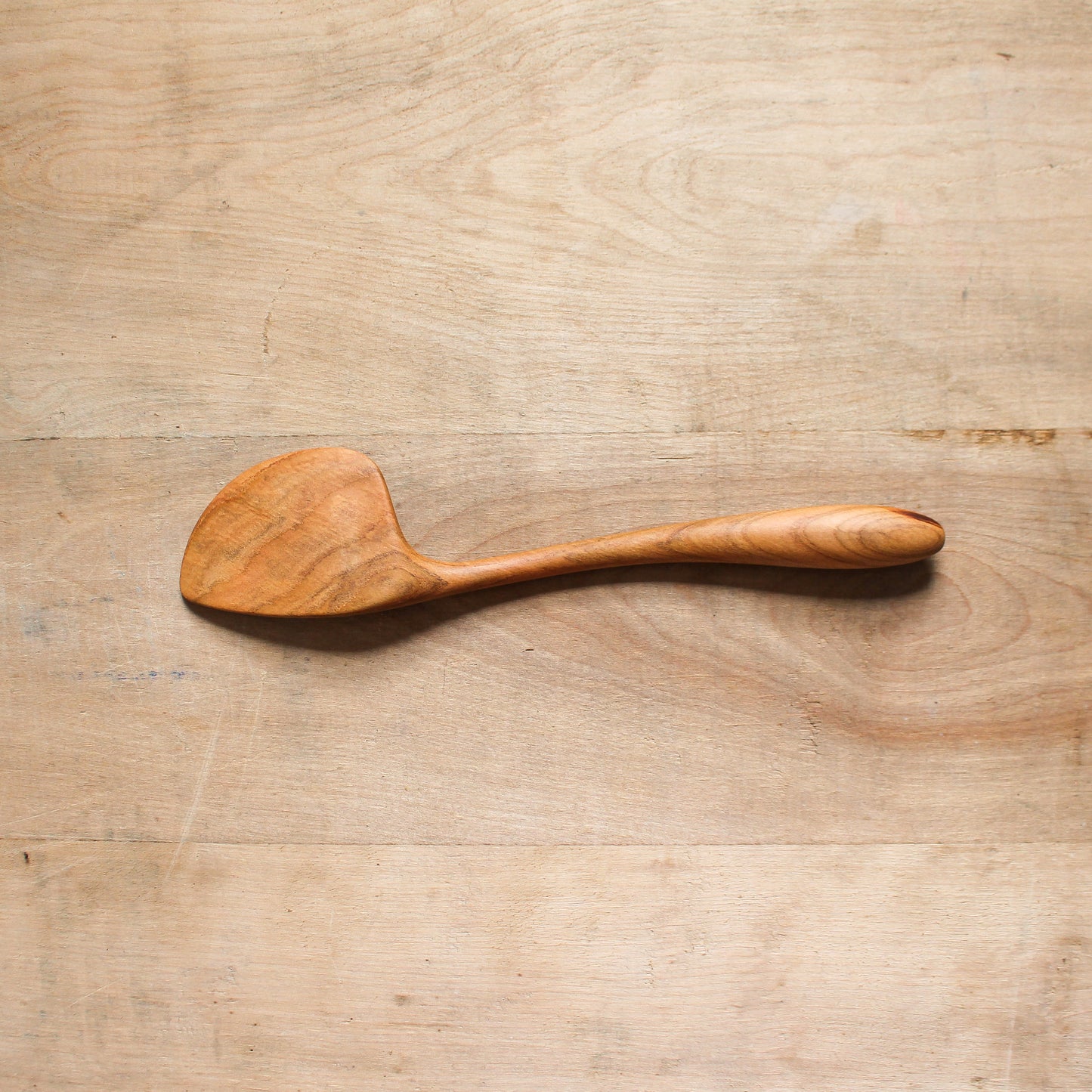 Hand Carved Wooden Wok Spatula Apricot Wood | Marini | Miss Arthur | Home Goods | Tasmania