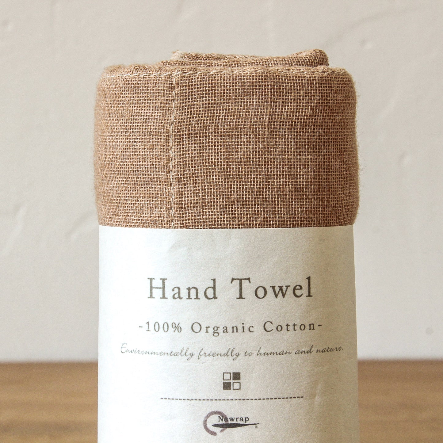 Nawrap Organic Hand Towel Brown | Nawrap | Miss Arthur | Home Goods | Tasmania
