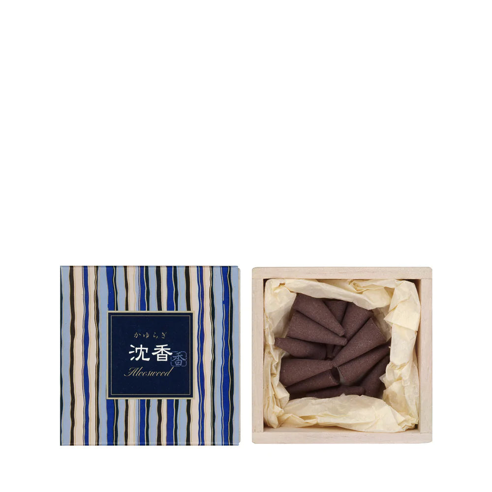 Kayuragi Incense Cones Aloeswood | Nippon Kodo | Miss Arthur | Home Goods | Tasmania