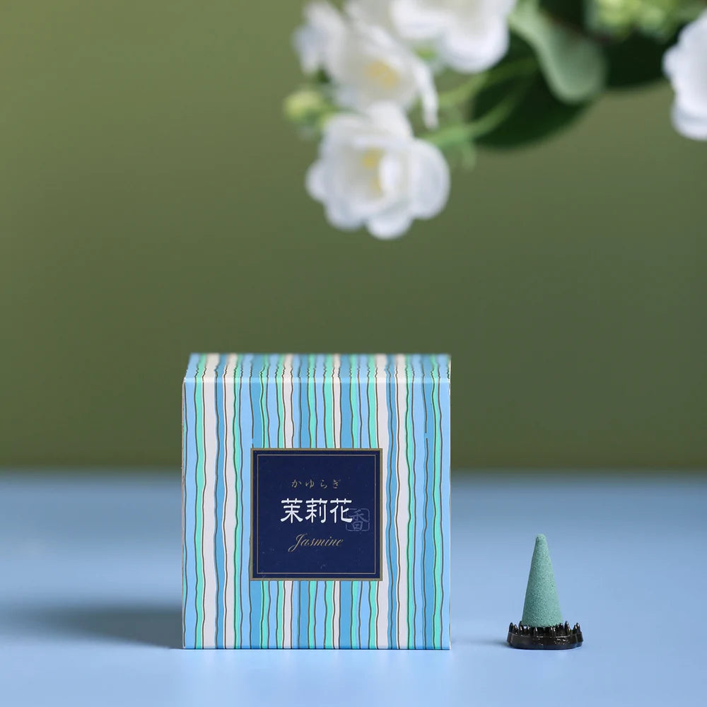Kayuragi Incense Cones Jasmine | Nippon Kodo | Miss Arthur | Home Goods | Tasmania