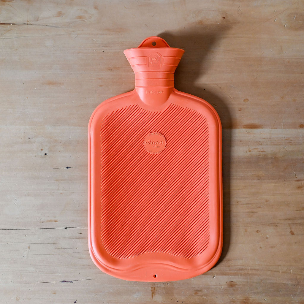 Sanger 2 Litre Hot Water Bottle Orange | Sanger | Miss Arthur | Home Goods | Tasmania