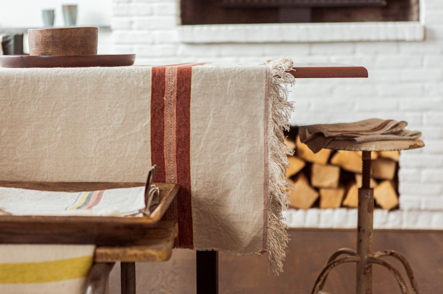The Belgian Tablecloth Fisherman 140cm x 230cm | Libeco | Miss Arthur | Home Goods | Tasmania
