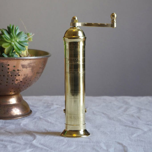 Alexander Brass Pepper Mill 104 | Alexander | Miss Arthur | Home Goods | Tasmania