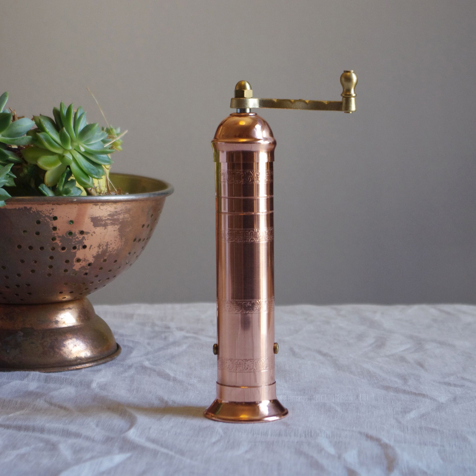 Alexander Copper Pepper Mill 404 | Alexander | Miss Arthur | Home Goods | Tasmania