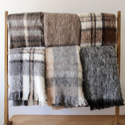 Throw Brushed - Charcoal | Not specified | Miss Arthur | Home Goods | Tasmania