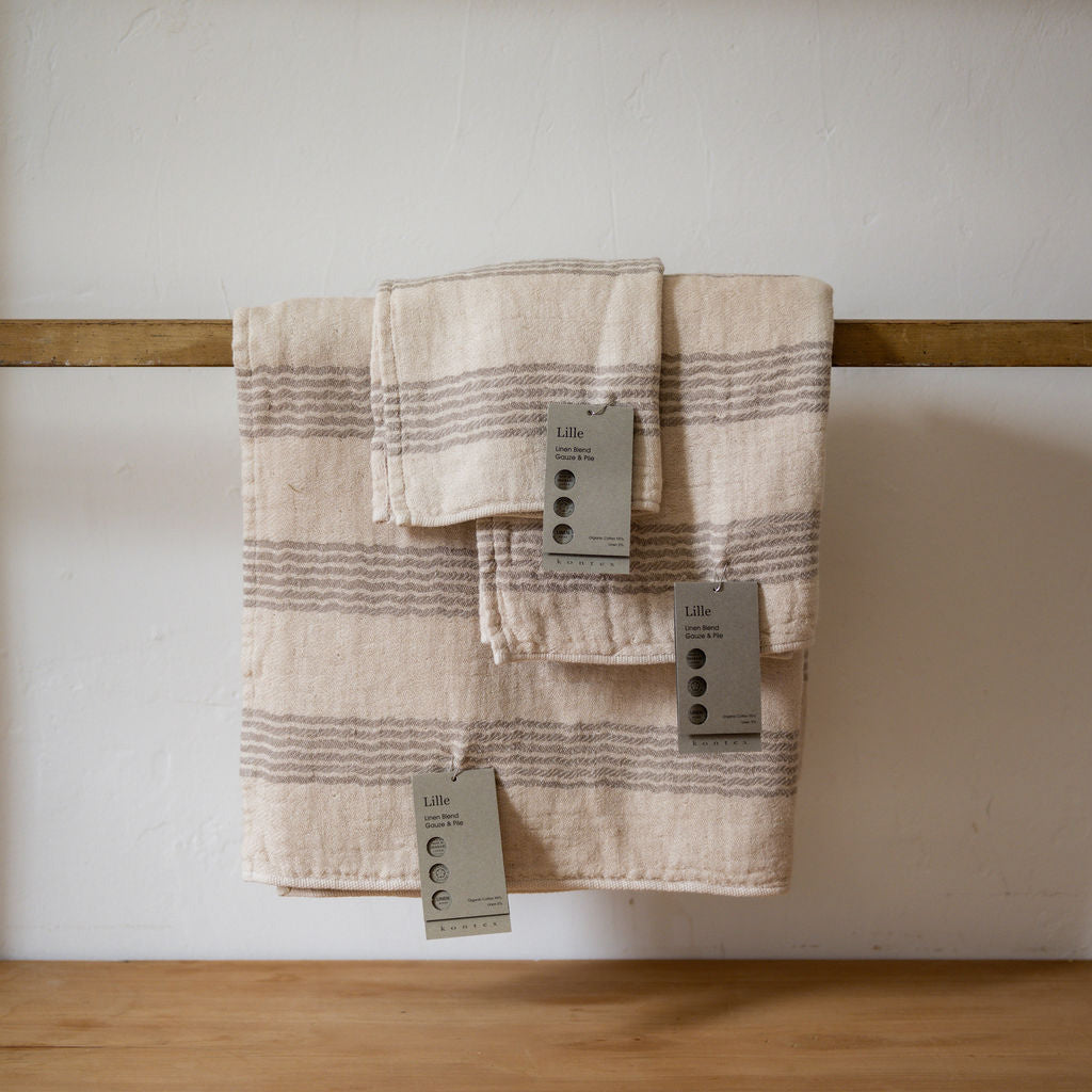 Kontex Lille Bath Towel Ivory | Kontex | Miss Arthur | Home Goods | Tasmania