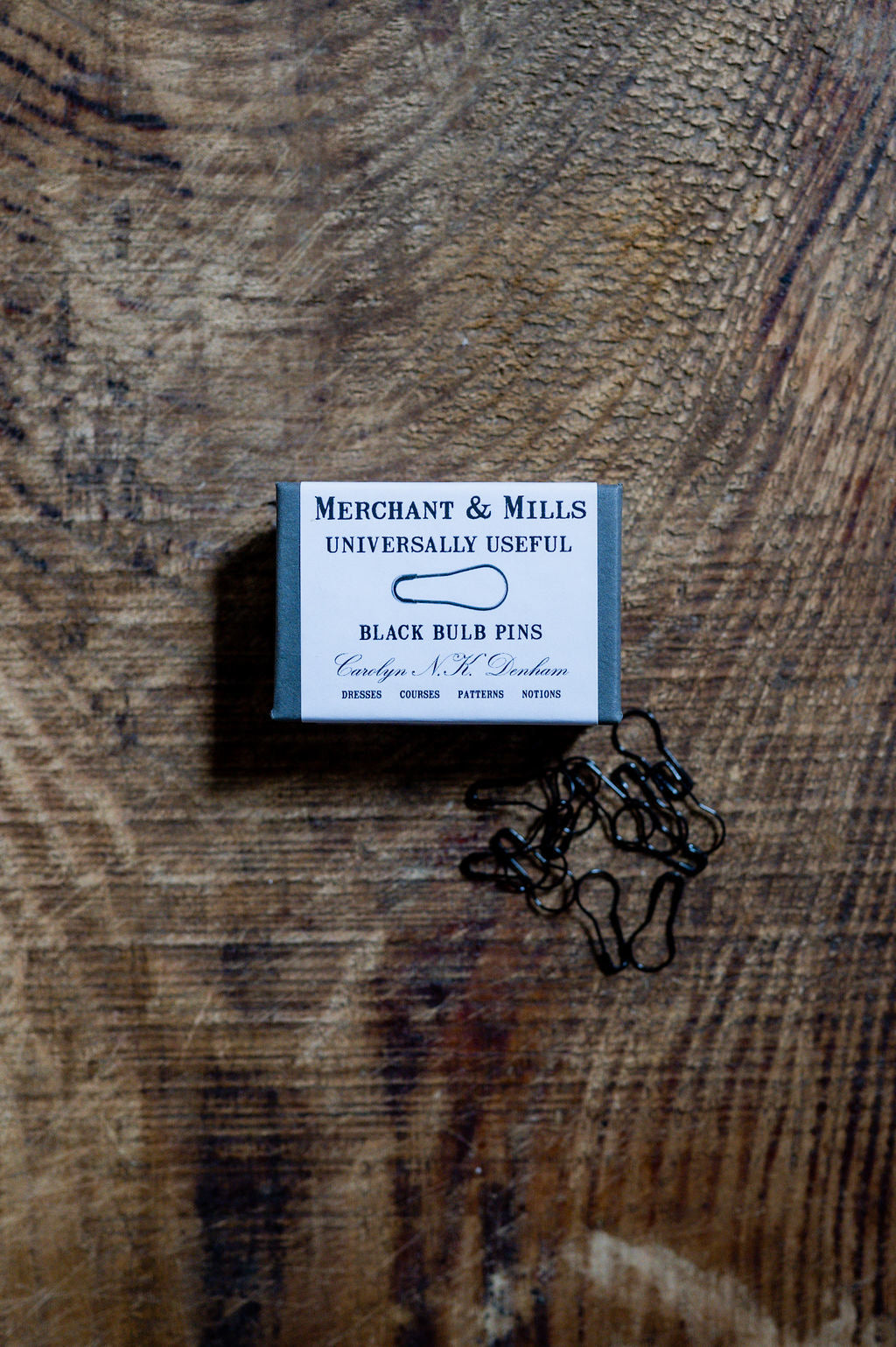Merchant & Mills Black Bulb Pins | Merchant & Mills | Miss Arthur | Home Goods | Tasmania