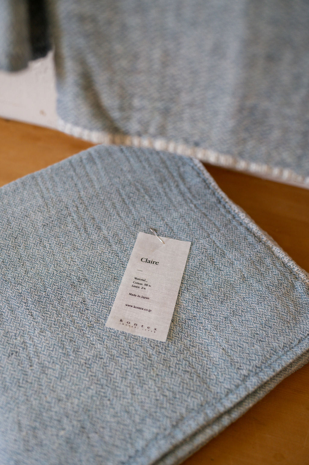 Kontex Claire Wash Cloth Blue | Kontex | Miss Arthur | Home Goods | Tasmania