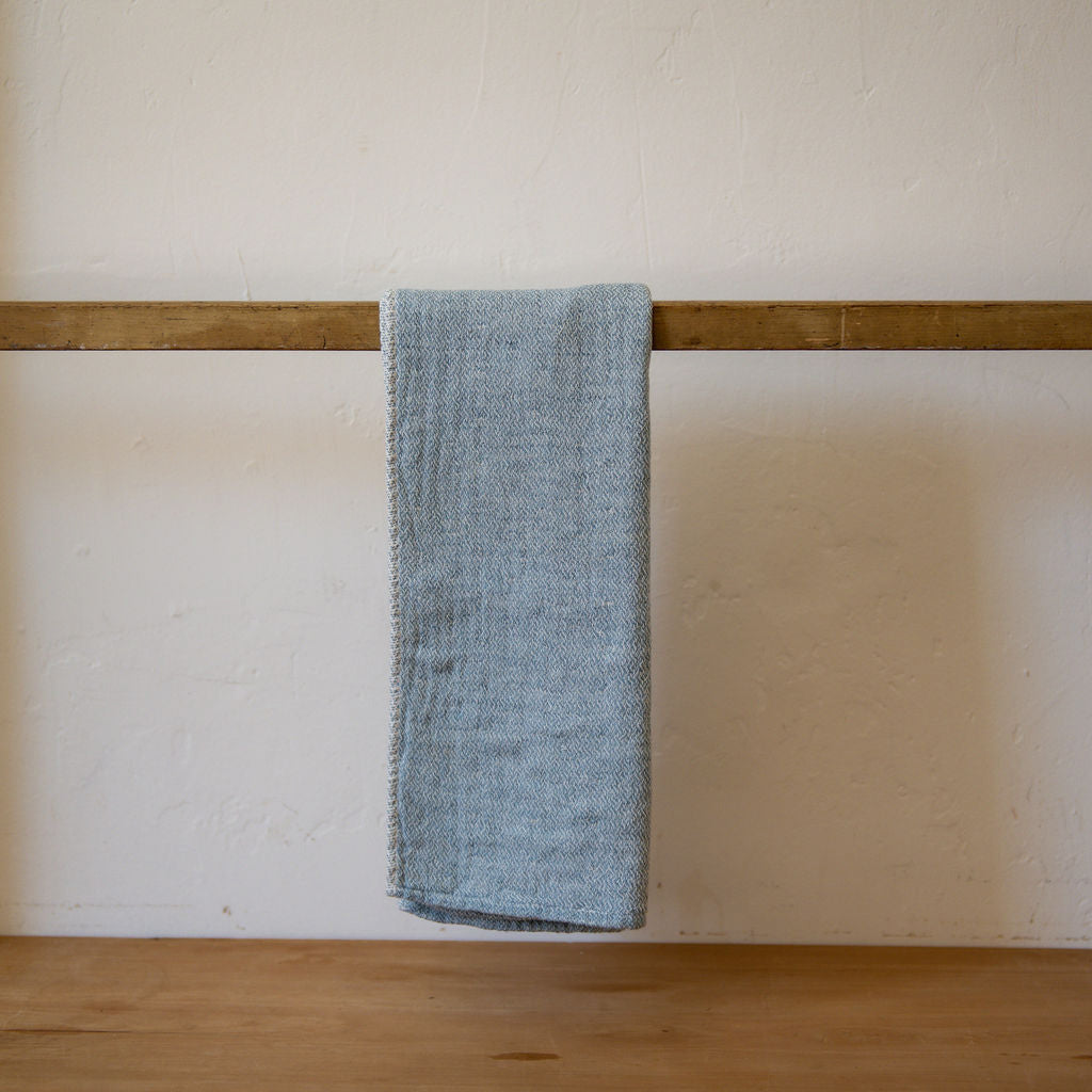 Kontex Claire Hand Towel Blue | Kontex | Miss Arthur | Home Goods | Tasmania