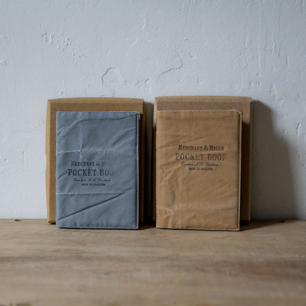 Merchant & Mills Canvas Pocket Book - Grey | Merchant & Mills | Miss Arthur | Home Goods | Tasmania