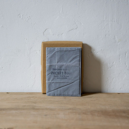Merchant & Mills Canvas Pocket Book - Grey | Merchant & Mills | Miss Arthur | Home Goods | Tasmania
