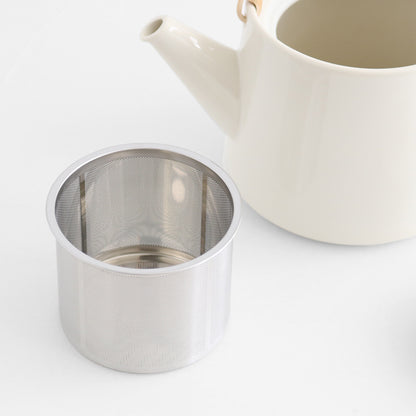 Teapot with Strainer White | DO Original | Miss Arthur | Home Goods | Tasmania