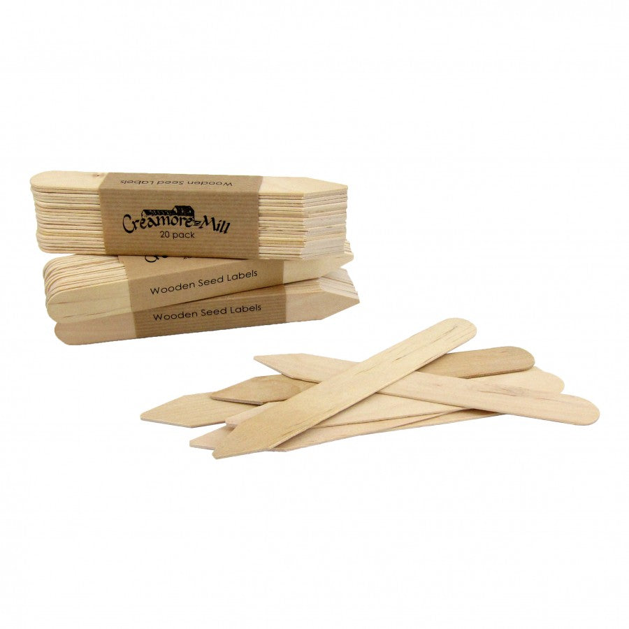 Wooden Seed Labels (20) | Creamore Mill | Miss Arthur | Home Goods | Tasmania