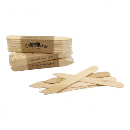 Wooden Seed Labels (20) | Creamore Mill | Miss Arthur | Home Goods | Tasmania