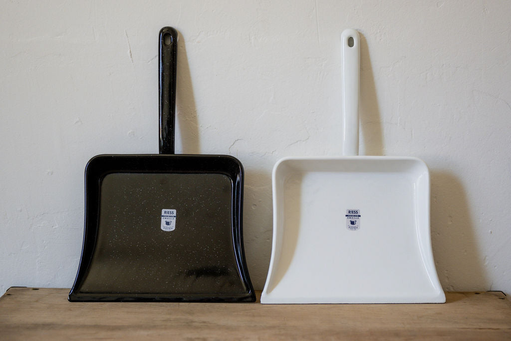 Riess Enamel Dustpan White | Riess | Miss Arthur | Home Goods | Tasmania