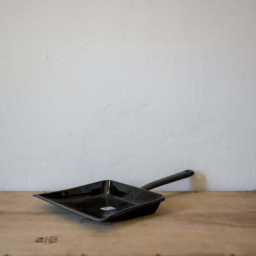 Riess Enamel Dustpan Black | Riess | Miss Arthur | Home Goods | Tasmania