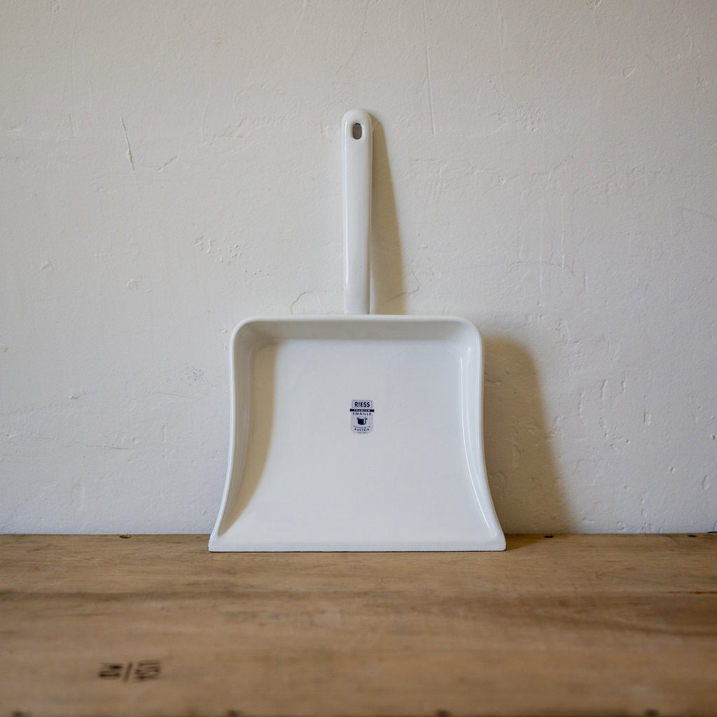 Riess Enamel Dustpan White | Riess | Miss Arthur | Home Goods | Tasmania