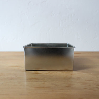 6" Square Tin 3" High | SG Emmett & Son | Miss Arthur | Home Goods | Tasmania