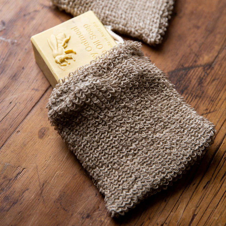 Organic Linen Soap Bag | Est | Miss Arthur | Home Goods | Tasmania