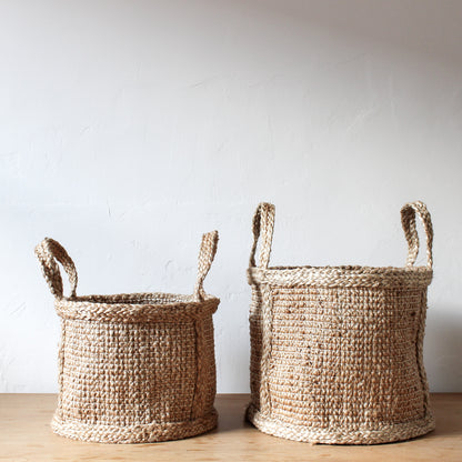 Fair Go Trading Jute Basket Hatched Weave Medium | Fair Go Trading | Miss Arthur | Home Goods | Tasmania