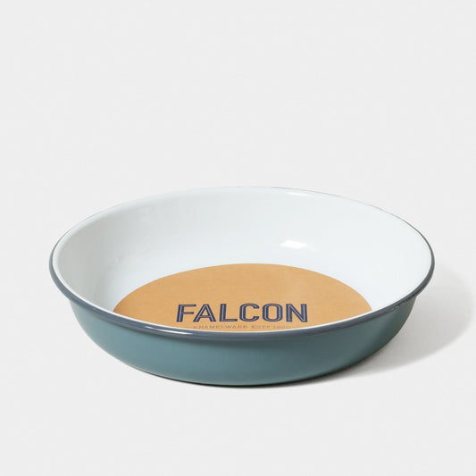 Falcon Enamelware Enamel Medium Salad Bowl Pigeon Grey | Falcon Enamelware | Miss Arthur | Home Goods | Tasmania